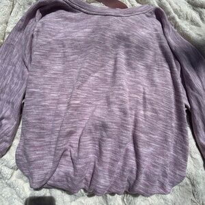 Lavender Knit Sweater